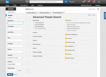 Advanced People Search