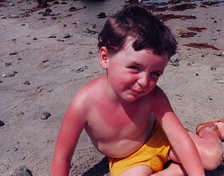 Child Sunburned