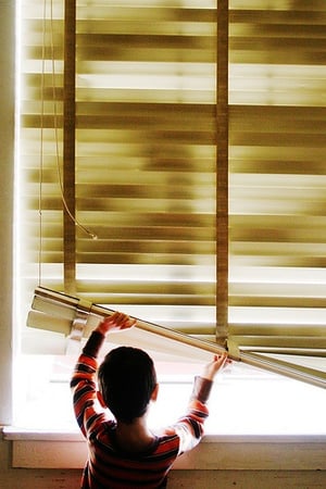 Window Blind Strangulation