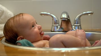 Water too hot in bathtub