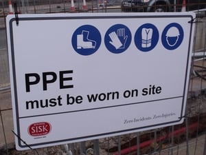 Personal Protective Equipment Sign