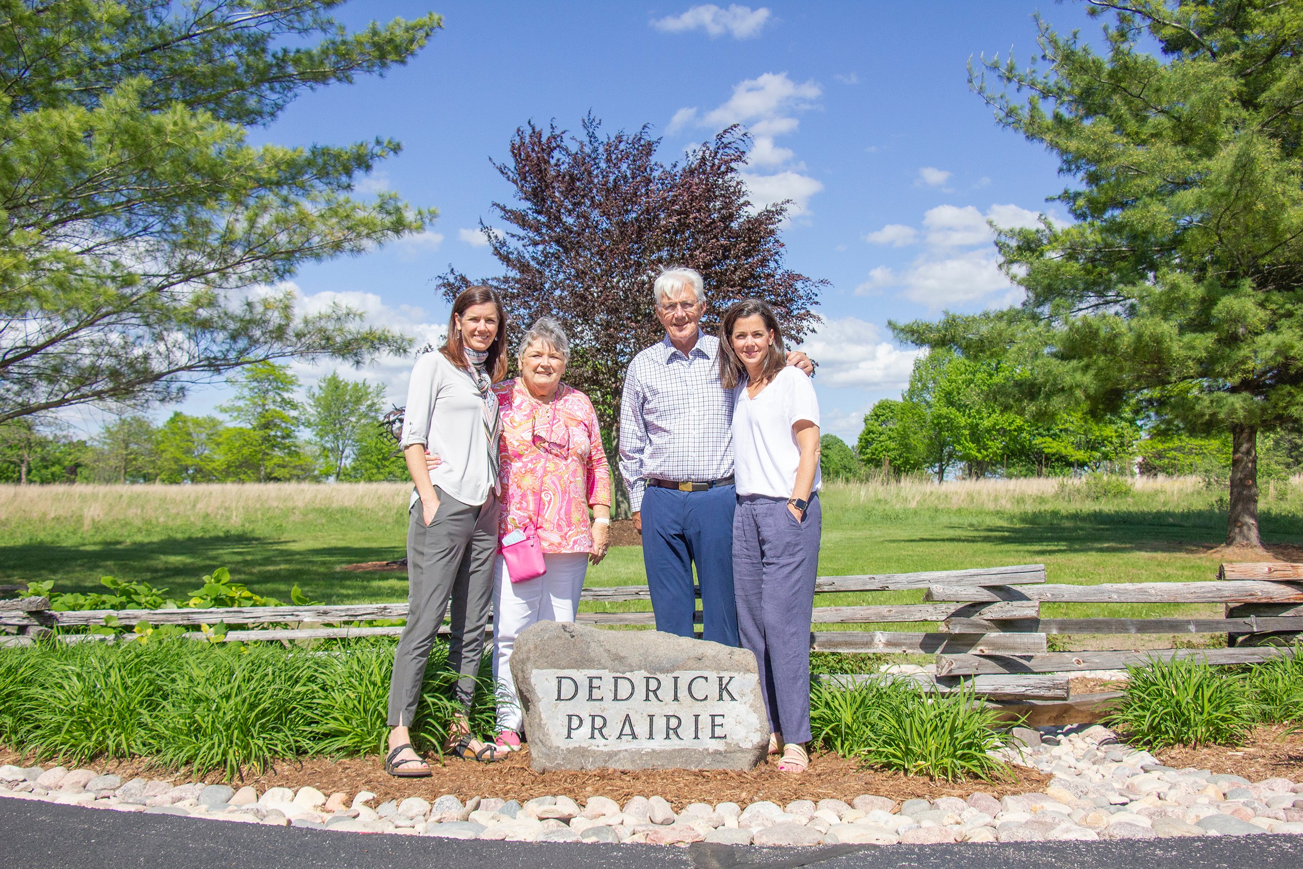 Dedrick family by Rock Plaque