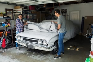 Storing car for winter