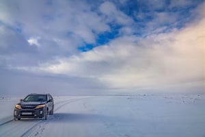 Winter weather and cars