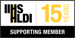 15-years Supporting Memeber IIHS HLDI logo