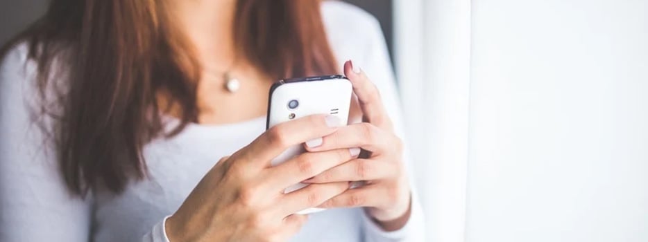 woman-using-phone