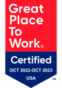 Great Place to Work certified Oct 2022-Oct 2023 Great Place to Work certified Oct 2022-Oct 2023