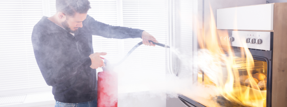 How to choose the right fire extinguisher for your home blog image
